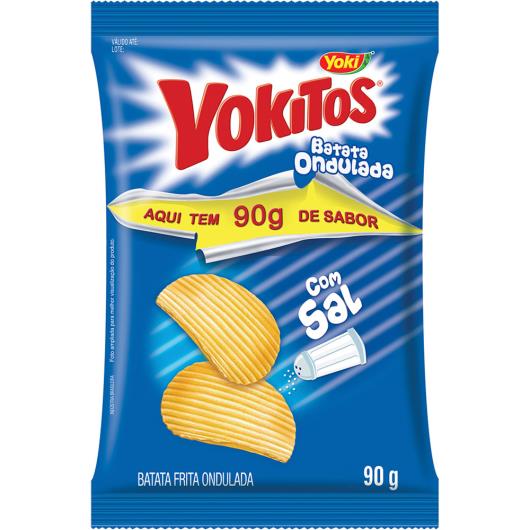 Batata Yokitos ondulada 90g - Imagem em destaque