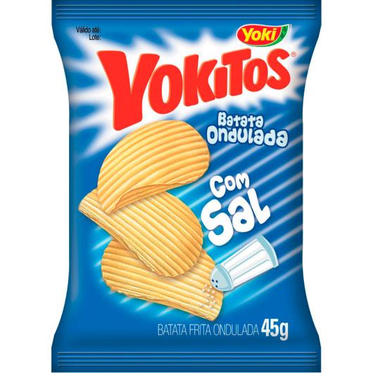 Batata Yokitos Ondulada 45g - Imagem em destaque