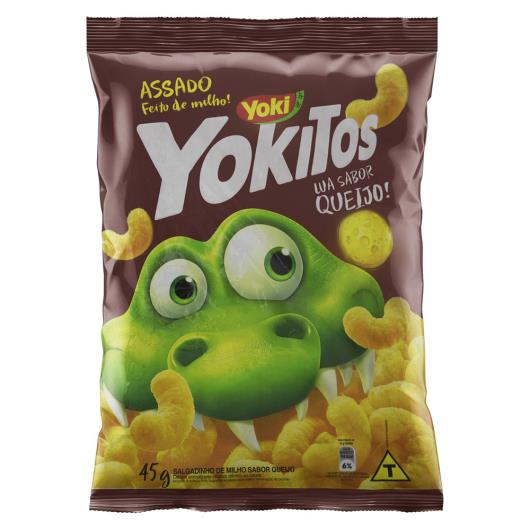 Salgadinho de Milho Queijo Lua Yoki Yokitos Pacote 45g - Imagem em destaque