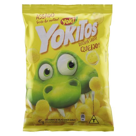 Salgadinho de Milho Queijo Bolinha Yoki Yokitos Pacote 45g - Imagem em destaque