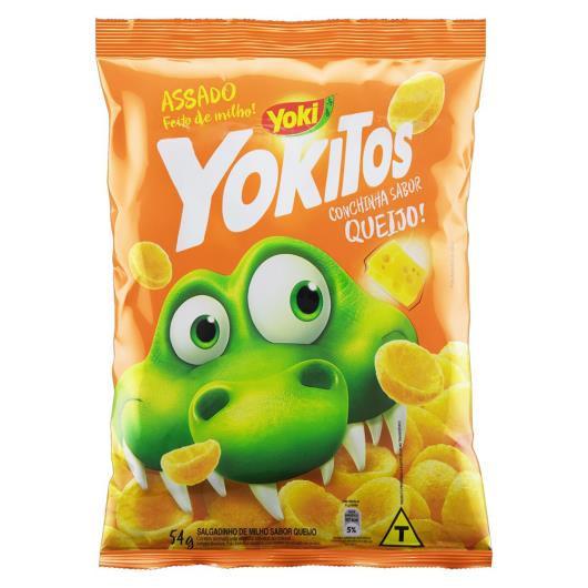 Salgadinho de Milho Conchinha Queijo Yoki Yokitos Pacote 54g - Imagem em destaque