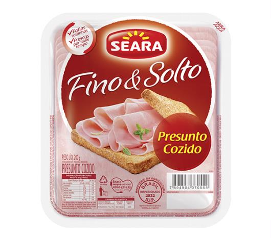 Presunto Seara Fino & Solto Cozido 200g - Imagem em destaque