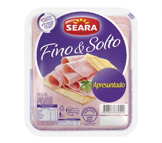 Apresuntado Seara Fino & Solto 200g - Imagem em destaque