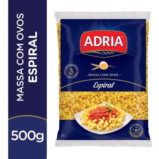 Macarrão Adria com ovos espiral nº 49 500g - Imagem em destaque