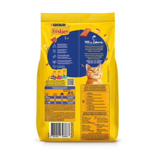 Ração FRISKIES gatos adultos peixes Mar de sabores 500g - Imagem em destaque