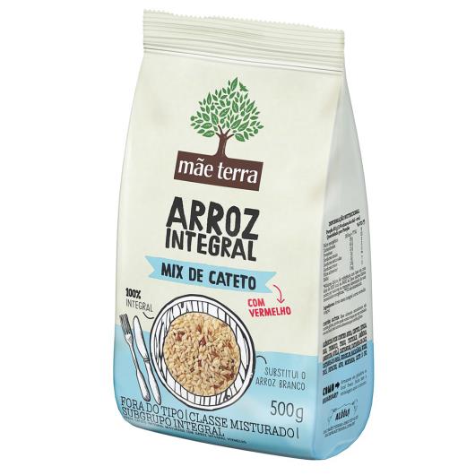 Arroz Integral Mãe Terra Cateto com Grãos Vermelhos 500 GR - Imagem em destaque