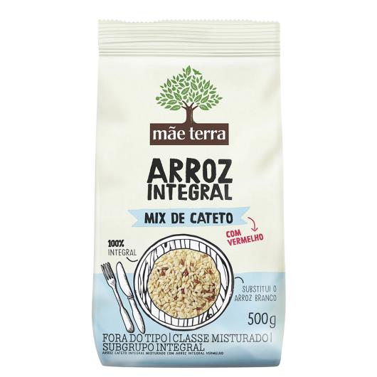 Arroz Integral Mãe Terra Cateto com Grãos Vermelhos 500 GR - Imagem em destaque