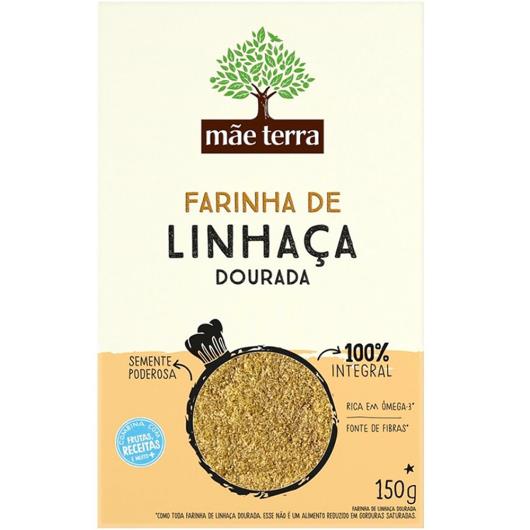 Farinha de Linhaça Dourada Mãe Terra 150g - Imagem em destaque