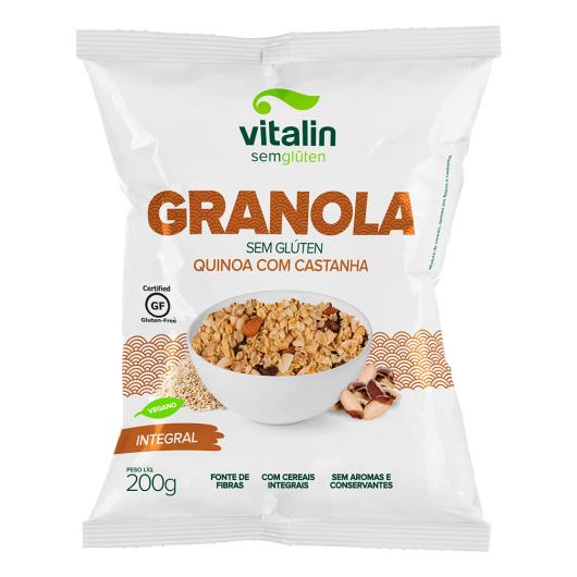 Granola Vitalin quinoa e castanha 200g - Imagem em destaque