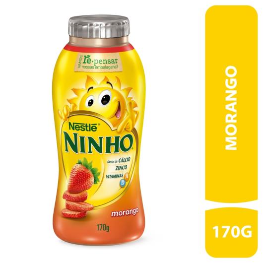 Iogurte Ninho morango 170g - Imagem em destaque