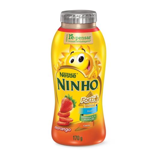 Iogurte Ninho morango 170g - Imagem em destaque