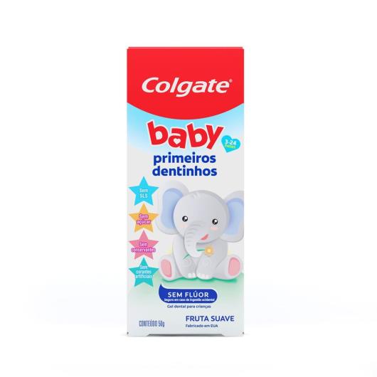 Gel Dental sem Flúor Fruta Suave Primeiros Dentinhos Colgate Baby 50g - Imagem em destaque