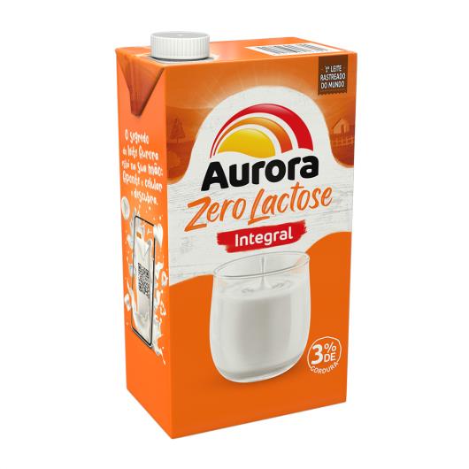 Leite UHT integral Aurora zero lactose 1 L - Imagem em destaque