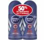 Kit com 2 Desodorantes Nivea Men Roll On Dry 50%Desconto Segundo