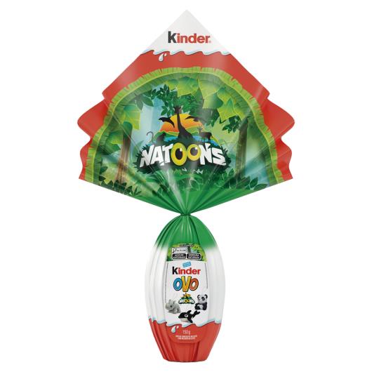 Kinder Ovo de Páscoa Natoons 150g Vem com Surpresa - Imagem em destaque