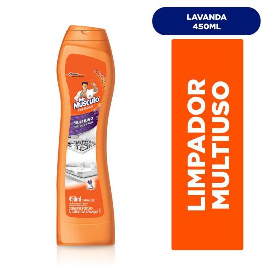 Multiuso Cremoso Mr. Músculo Lavanda 450ml - Imagem em destaque