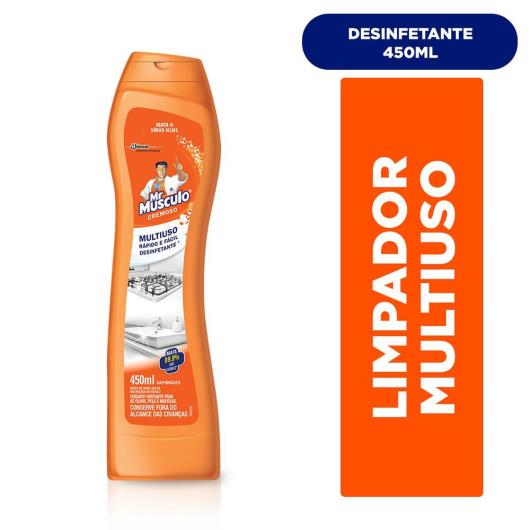 Multiuso Cremoso Mr. Músculo Desinfetante 450ml - Imagem em destaque