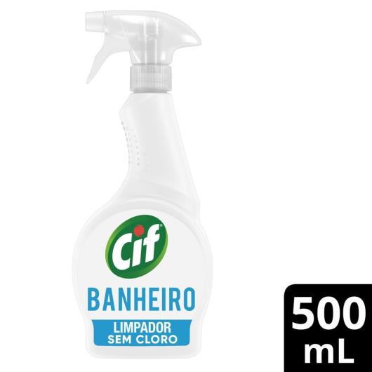 Limpador Cif Banheiro Sem Cloro 500 ML Gatilho - Imagem em destaque