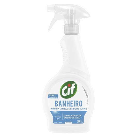 Limpador Cif Banheiro Sem Cloro 500 ML Gatilho - Imagem em destaque