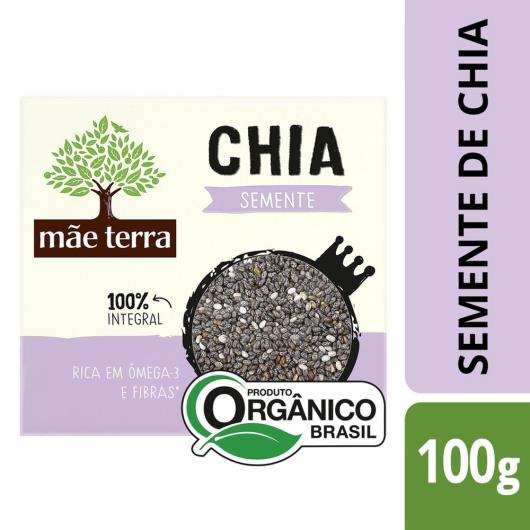 Semente de Chia mãe terra Orgânico 100 GR - Imagem em destaque