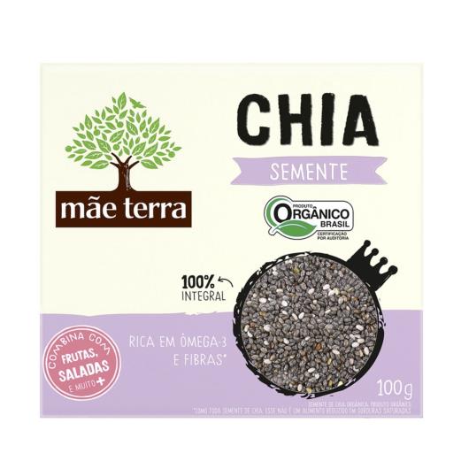 Semente de Chia mãe terra Orgânico 100 GR - Imagem em destaque