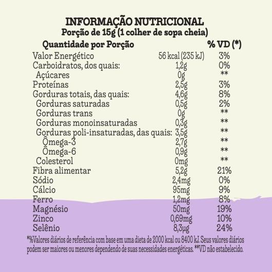 Semente de Chia mãe terra Orgânico 100 GR - Imagem em destaque