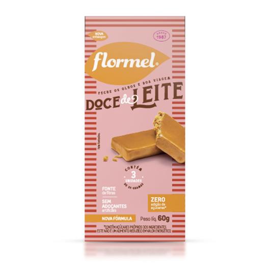 Pack Doce de Leite Flormel Caixa 60g 3 Unidades - Imagem em destaque