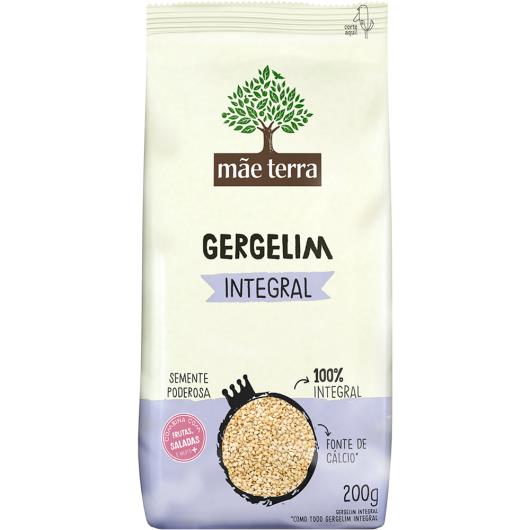 Gergelim Mãe Terra Integral 200g - Imagem em destaque