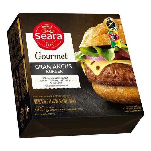 Gran Angus Burger Seara Gourmet 400g - Imagem em destaque