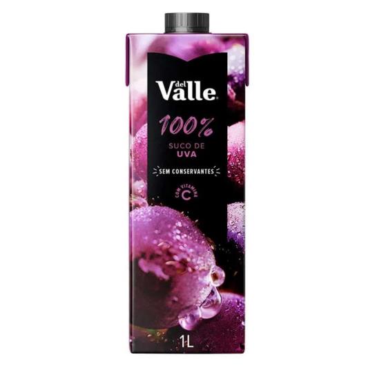 Suco Del Valle 100% Fruta Sabor Uva TP 1L - Imagem em destaque