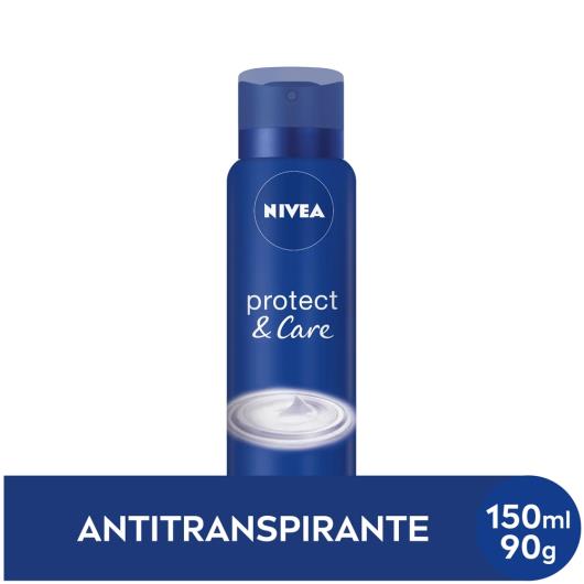 Desodorante Antitranspirante Aerosol Nivea Protect & Care 150ml - Imagem em destaque