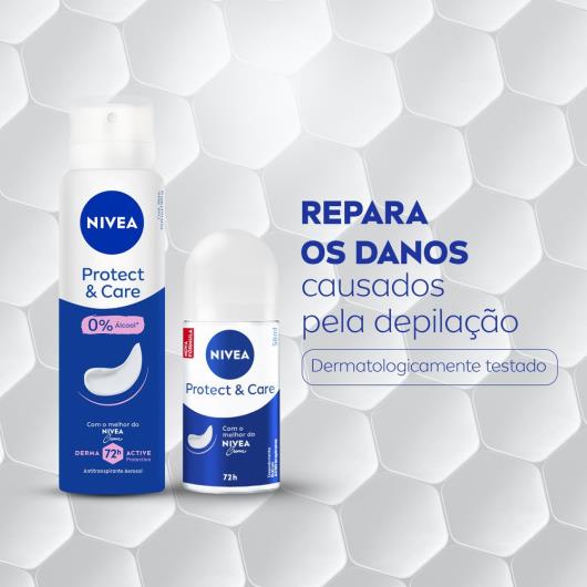 Desodorante Antitranspirante Aerosol Nivea Protect & Care 150ml - Imagem em destaque