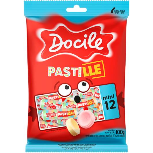 PASTILHAS PASTILLE DOCILE MINI 100g - Imagem em destaque