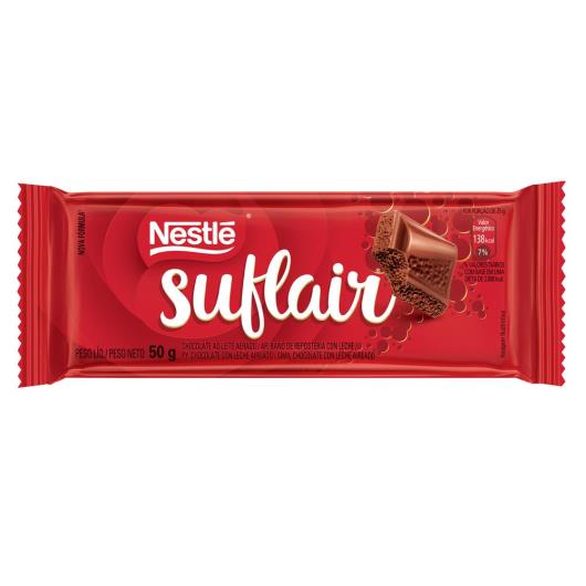 Chocolate SUFLAIR ao Leite 50g - Imagem em destaque