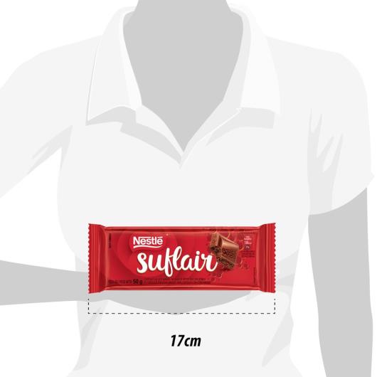 Chocolate SUFLAIR ao Leite 50g - Imagem em destaque