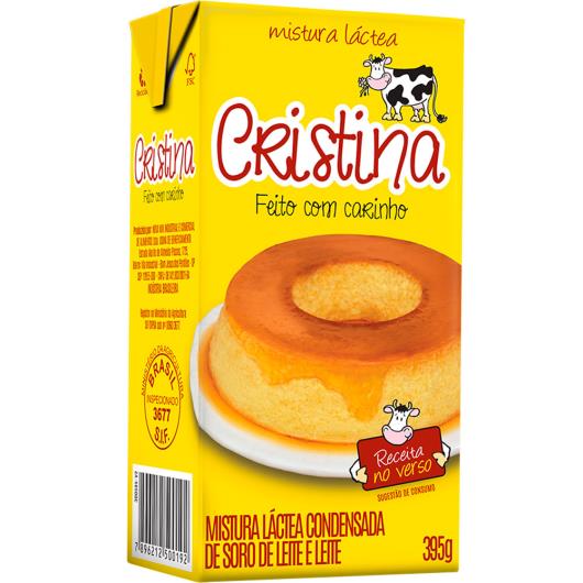 Mistura Láctea condensada Cristina TP 395g - Imagem em destaque