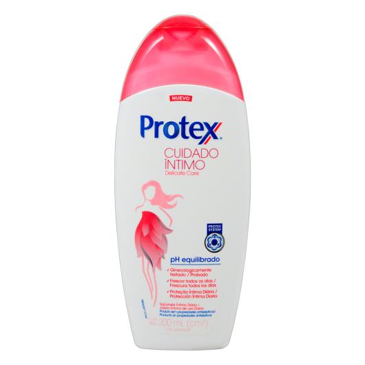 Sabonete Líquido Íntimo Delicate Care Protex Cuidado Íntimo Frasco 200ml - Imagem em destaque