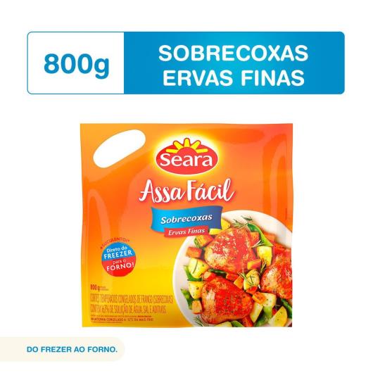 Sobrecoxa Frango Seara Congelado Ervas Finas Assa Fácil 800g - Imagem em destaque