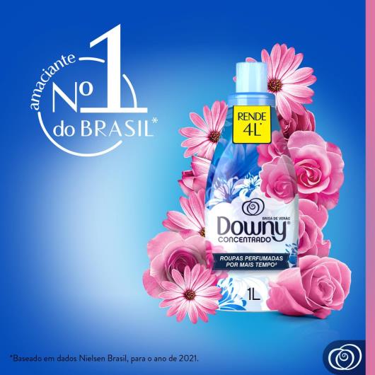 Amaciante Downy Concentrado Brisa de Verão 1L - Imagem em destaque