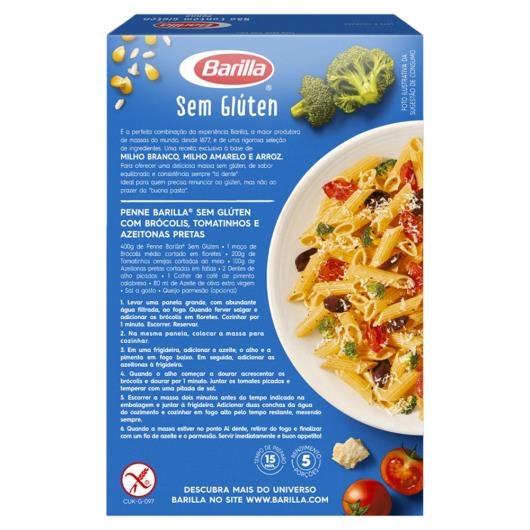 Macarrão sem glúten Penne Barilla 400g - Imagem em destaque