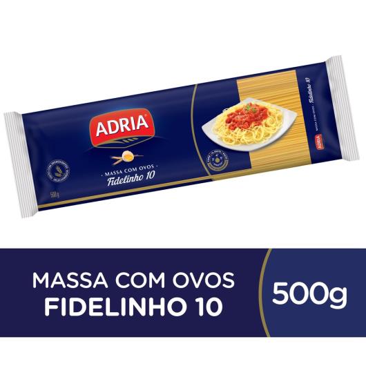 Macarrão Adria Com Ovos Fidelinho Nº10 500g - Imagem em destaque