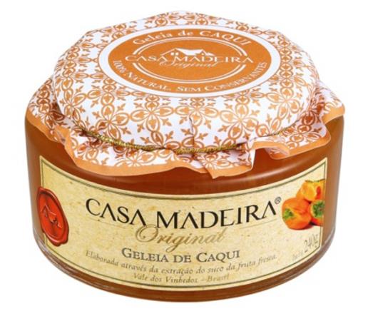 Geleia Casa Madeira Original Caqui 240g - Imagem em destaque