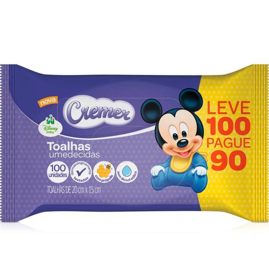 Toalha Umedecida Cremer Disney Leve 100 Pague 90 - Imagem em destaque
