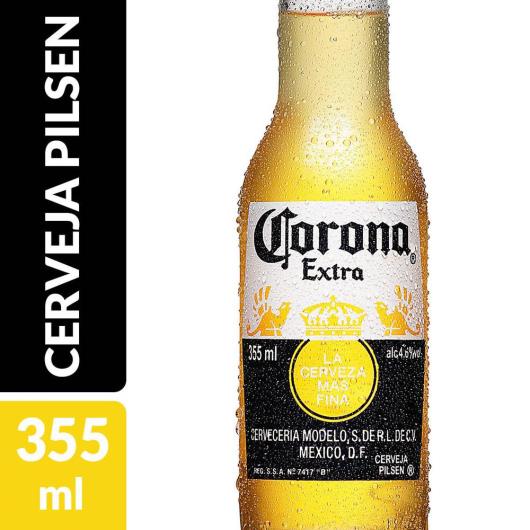 Cerveja Mexicana Corona extra long neck 355ml - Imagem em destaque