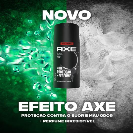 Desodorante Body Spray Aerosol Axe Black 152ml - Imagem em destaque