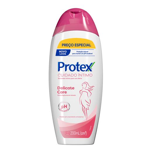 Sabonete Líquido Íntimo Delicate Care Protex Cuidado Íntimo Frasco 200ml Preço Especial - Imagem em destaque