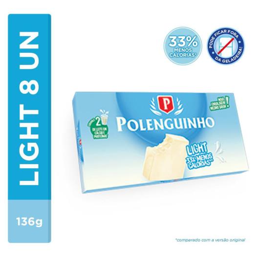 Queijo Polenguinho light processado com 8 unidades 136g - Imagem em destaque