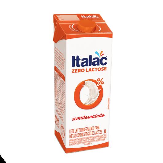 Leite Italac UHT Semidesnatado Zero Lactose 1 L - Imagem em destaque