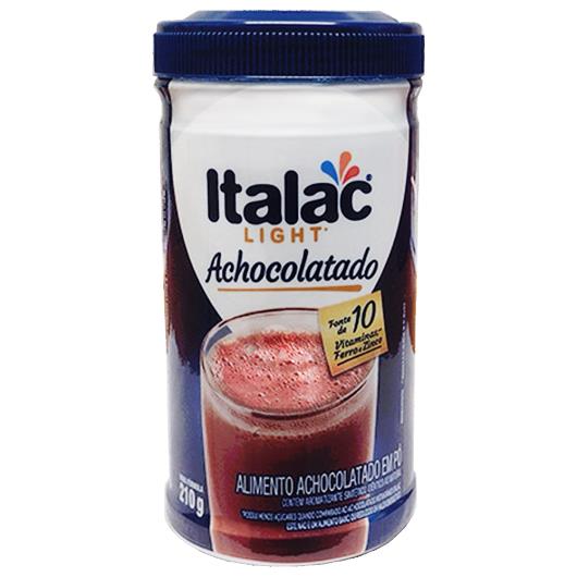 Achocolatado em Pó Italac Light 210g - Imagem em destaque