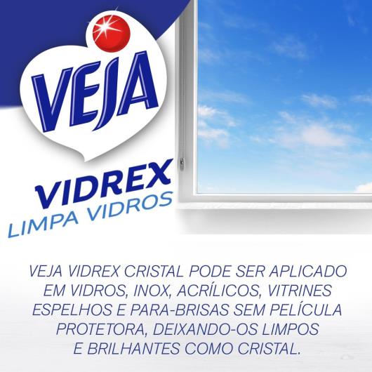 Limpa Vidros Veja Vidrex Tradicional 20% de Desconto 500ml - Imagem em destaque